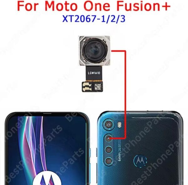 Moto One Fusion+ Main Back Rear Camera (Original)