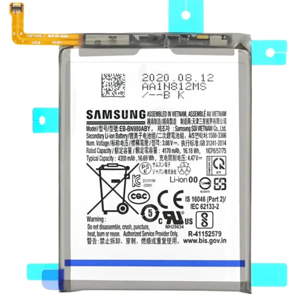 Samsung Galaxy Note20  5G Battery Original Quality